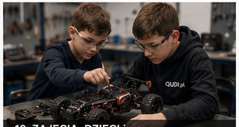 Praca przy samochodzie RC